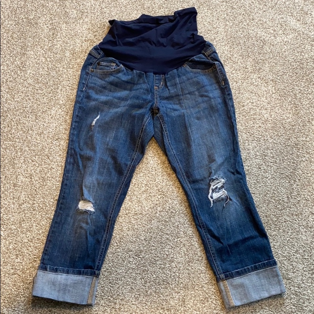Indigo Blue Capris